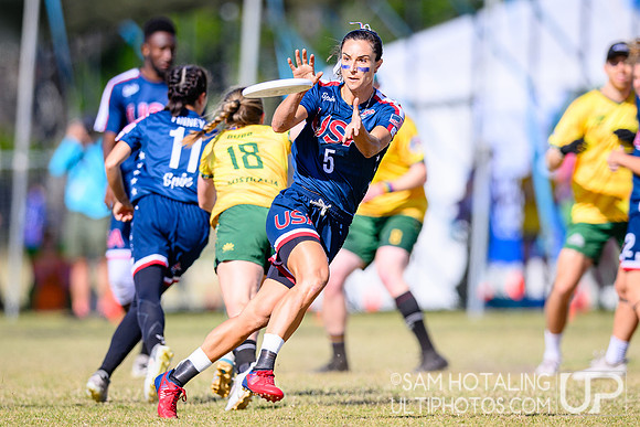 Mixed semifinals during World Ultimate Championships at Runaway Bay Precinct