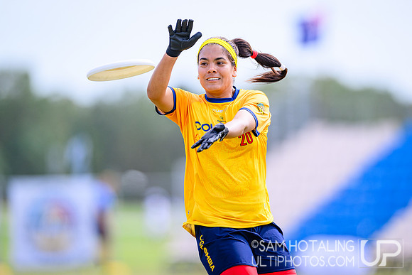 Women’s power-pools during World Ultimate Championships at Runaway Bay Sports Precinct