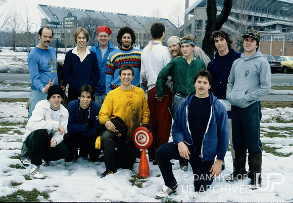 1983 Michigan State Ultimate, Winter Practice