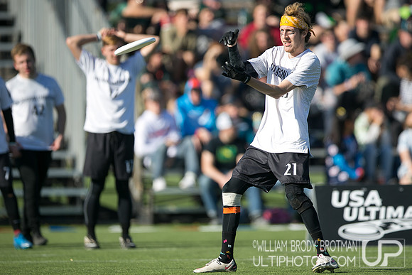 Day 4 of 2021 USA Ultimate College Championships