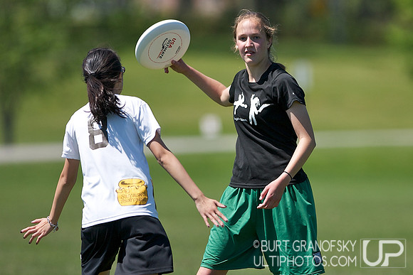 Girls Division, Saturday -- 2012 USAU HS Northeasterns