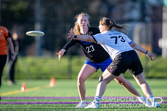University of Washington vs BYU exhibition game at Northwest Challenge