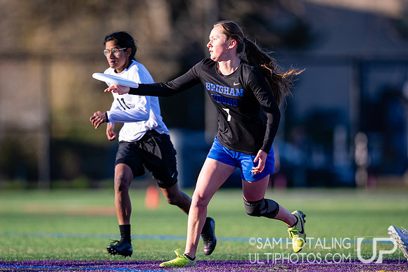 University of Washington vs BYU exhibition game at Northwest Challenge