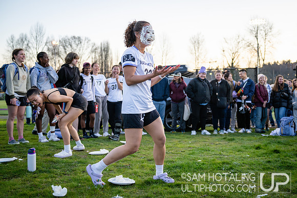 UW Element “Pie-a-Player” fundraiser at Northwest Challenge