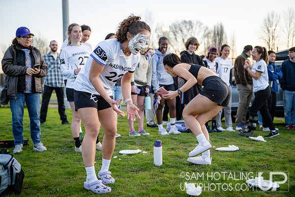 UW Element “Pie-a-Player” fundraiser at Northwest Challenge