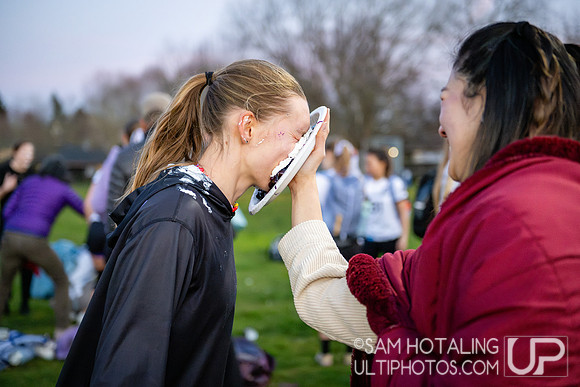 UW Element “Pie-a-Player” fundraiser at Northwest Challenge