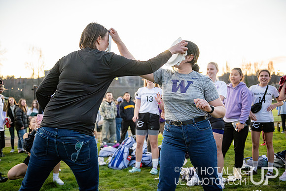 UW Element “Pie-a-Player” fundraiser at Northwest Challenge