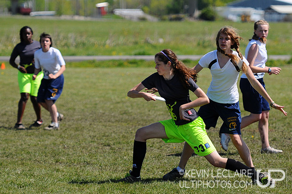 Sunday Quarterfinals - 2010 UPA High School Girls Eastern Championships
