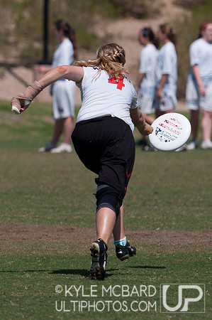 Sunday women's action from SW D-I Regionals 2012
