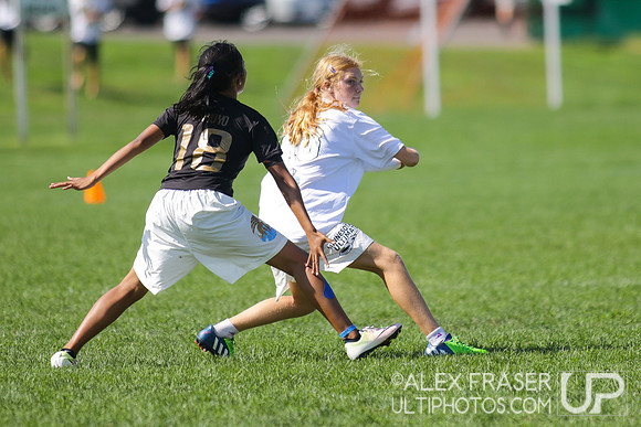 U16 Girls - Saturday - 2016 USAU Youth Club Championships