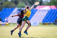 Women’s semifinals during World Ultimate Championships at Runaway Bay Sports Precinct