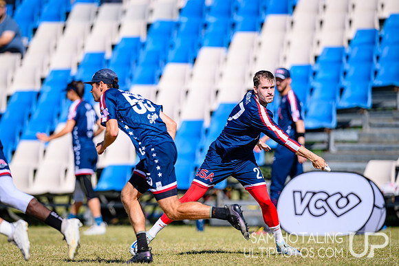 Mixed semifinals during World Ultimate Championships at Runaway Bay Sports Precinct