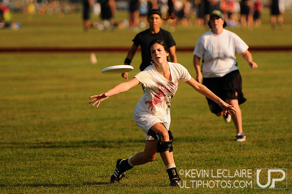 Saturday Women's division action -- Chesapeake Open 2010