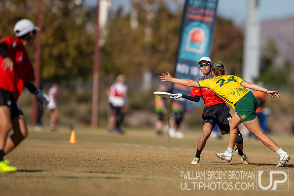 Day 4 of the WFDF 2024 World Masters Ultimate Championships