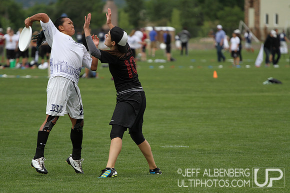 Friday Women's division action from 2012 College Nationals