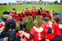 St. Olaf Vortex vs Wesleyan Vicious Circles in quarterfinals at USAU D-III College Championships