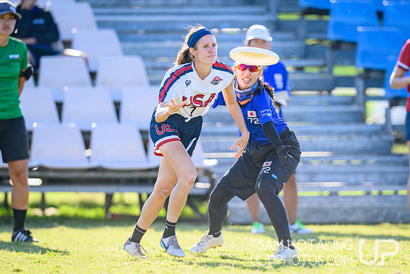 Women’s pool play during World Ultimate Championships at Runaway Bay Sports Precinct