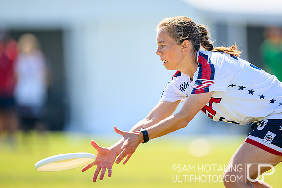 Women’s pool play during World Ultimate Championships at Runaway Bay Sports Precinct