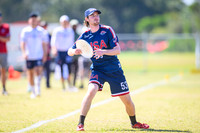 Men’s semifinals during World Ultimate Championships at Runaway Bay Sports Precinct