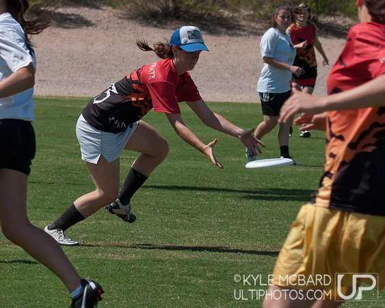 Sunday women's action from SW D-I Regionals 2012