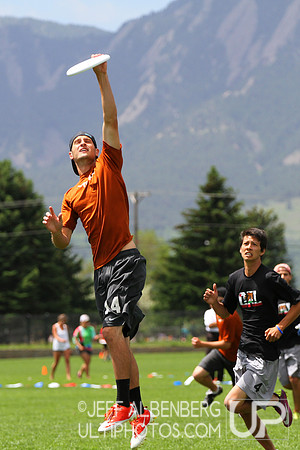 Sunday Open Placement Bracket action from 2012 College Nationals