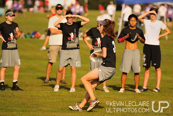 Saturday Women's division action -- Chesapeake Open 2010