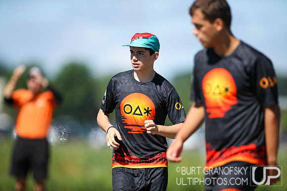 USA Ultimate YCC 2022 -- U17 Boys Semifinals Action