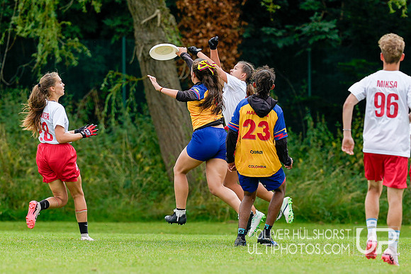 Colombia U20 Mixed v Hungary U20 Mixed WJUC Thursday Round 2