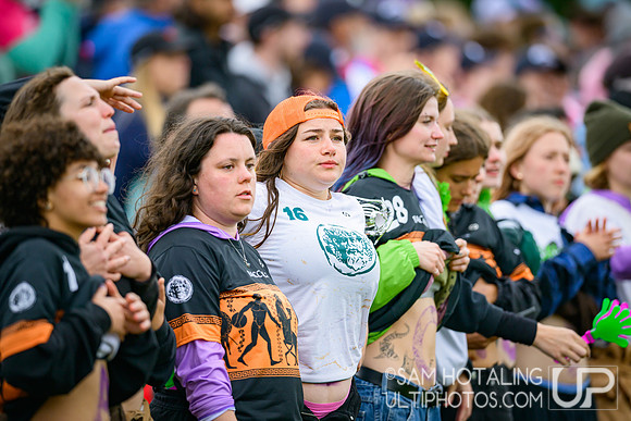 Lewis & Clark Bacchus vs Middlebury Pranksters (M) in finals at USAU D-III College Championships