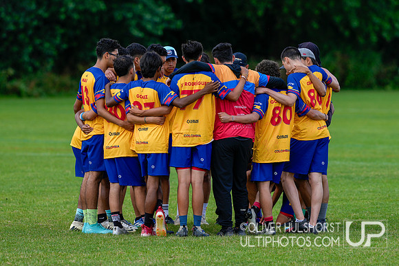 Colombia v Ireland U20 Open Placement Game - WJUC Friday
