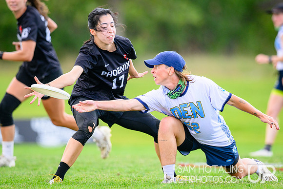 Women’s crossover play during International Club Championships at Aurora Sports Park