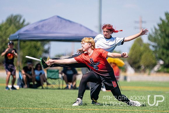 Pool play at 2024 USAU Youth Club Championship