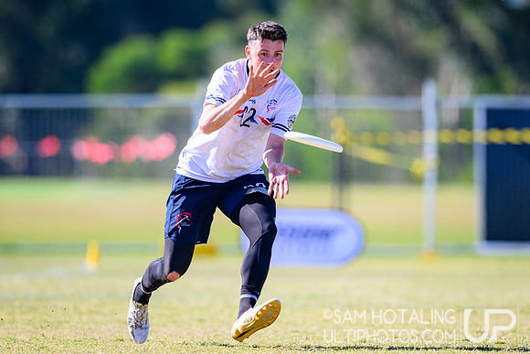 Men’s semifinals during World Ultimate Championships at Runaway Bay Sports Precinct