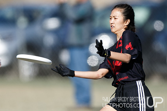 Day 2 of USA Ultimate College Championships.