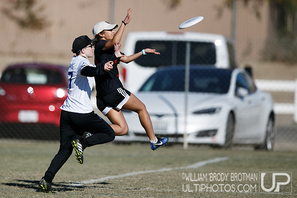 Day 2 of USA Ultimate College Championships.