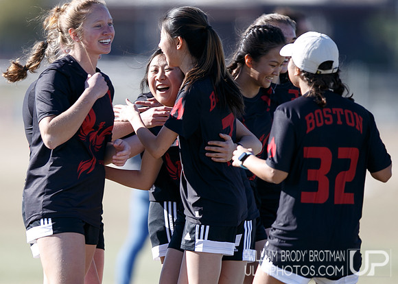 Day 2 of USA Ultimate College Championships.