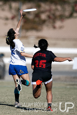 Day 2 of USA Ultimate College Championships.