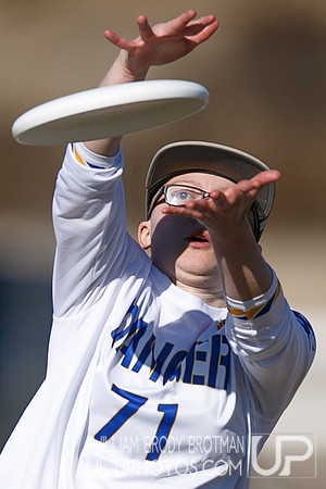 Day 2 of USA Ultimate College Championships.
