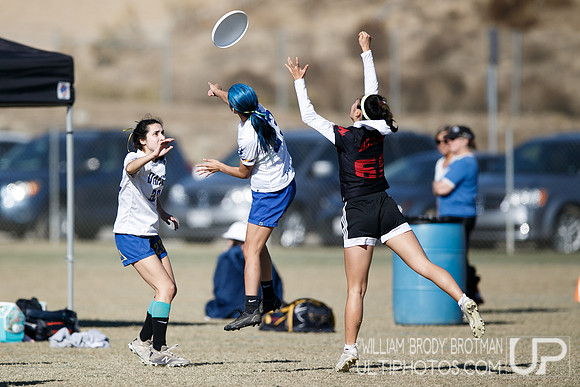 Day 2 of USA Ultimate College Championships.