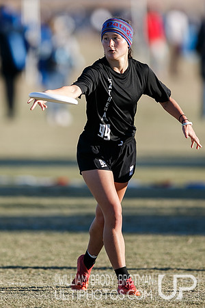 Day 2 of USA Ultimate College Championships.