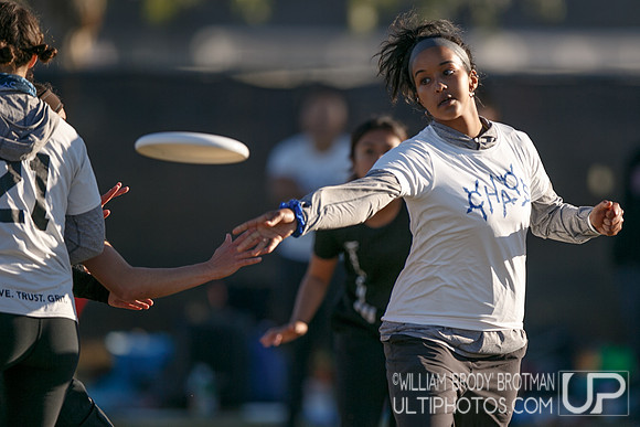 Day 2 of USA Ultimate College Championships.