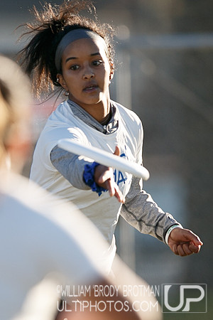 Day 2 of USA Ultimate College Championships.