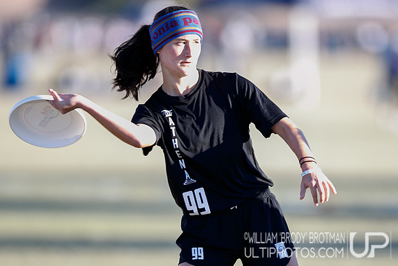 Day 2 of USA Ultimate College Championships.