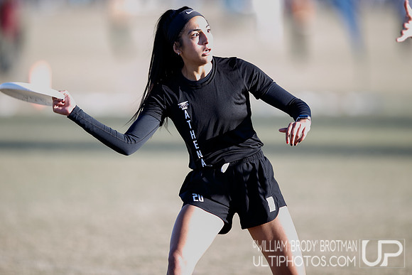 Day 2 of USA Ultimate College Championships.