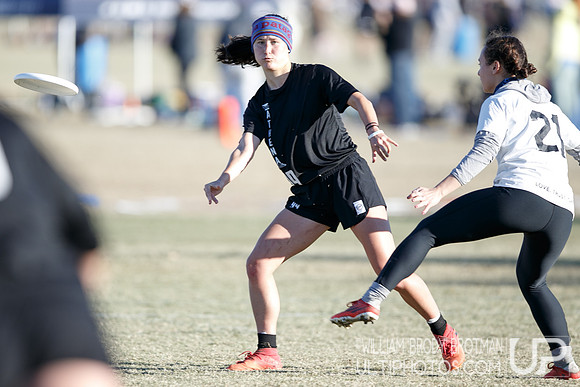 Day 2 of USA Ultimate College Championships.