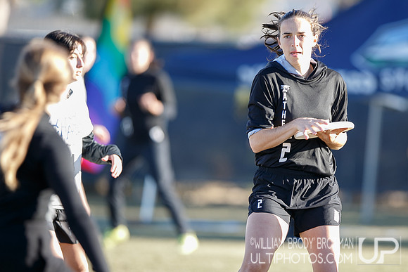 Day 2 of USA Ultimate College Championships.