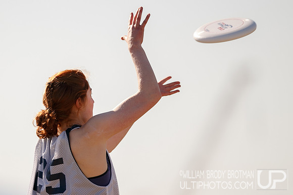 Day 2 of USA Ultimate College Championships.
