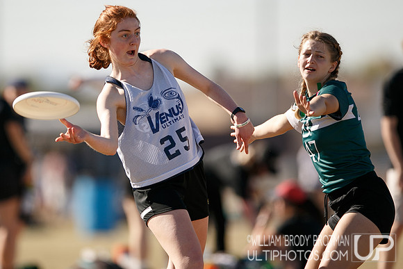 Day 2 of USA Ultimate College Championships.