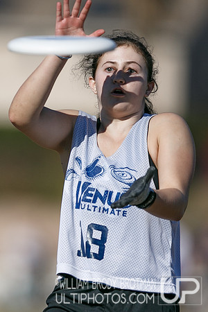 Day 2 of USA Ultimate College Championships.