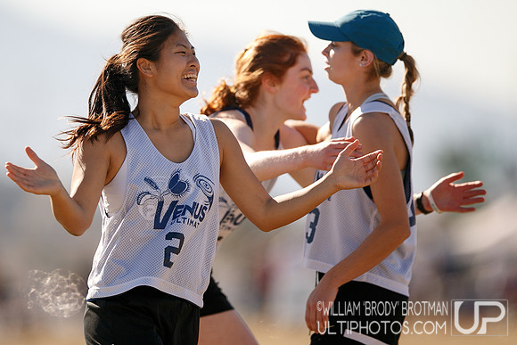 Day 2 of USA Ultimate College Championships.